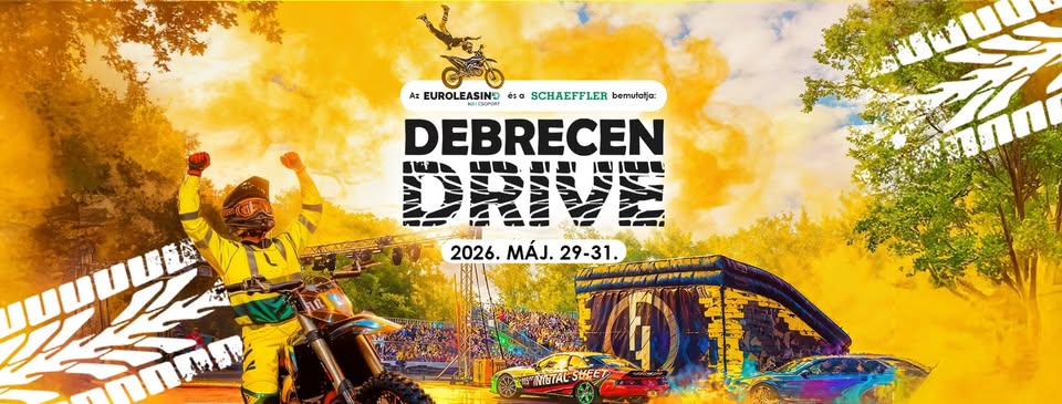 Debrecen Drive 2026: autók, élmények, gyereknapi családi program a Nagyerdőn
